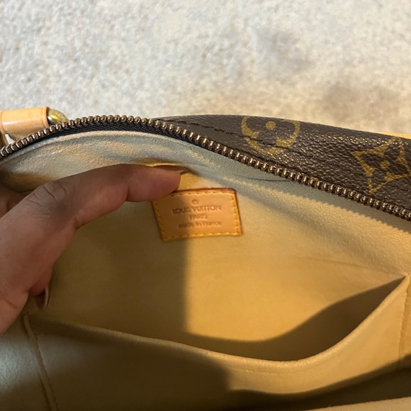 Louis Vuitton Brown Monogram Satchel - Picture 3 of 4